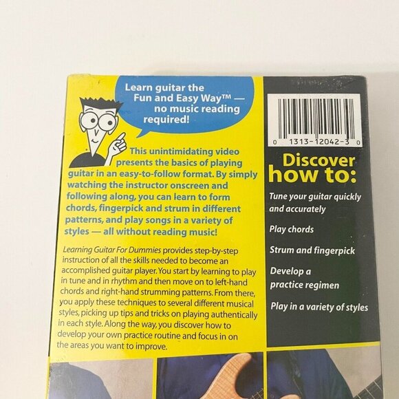 2001 Learning Guitar for Dummies VHS Jon Chappell - Picture 6 of 16